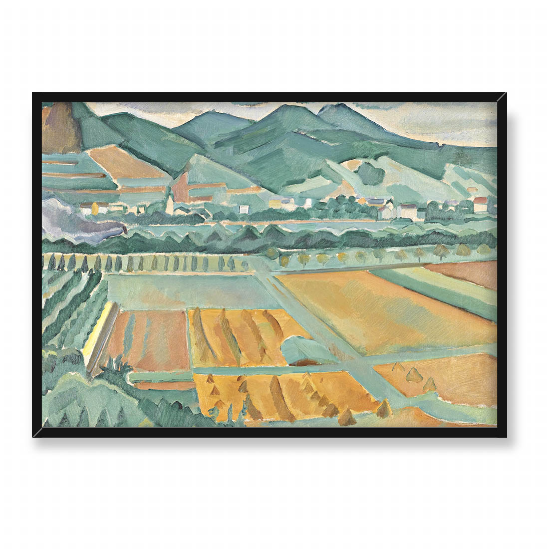 Georges Kars Krajobraz w południowej Francji 70x50