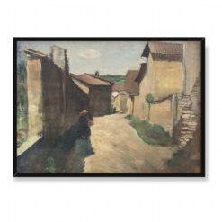 Georges Kars Ruchliwa wiejska ulica 70×50
