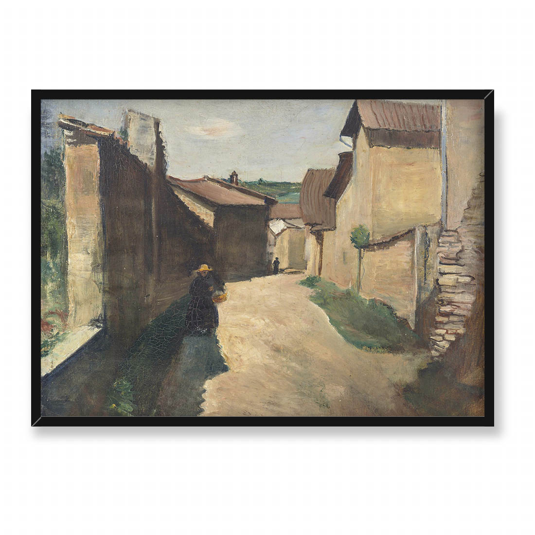 Georges Kars Ruchliwa wiejska ulica 70x50