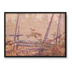 Gustaf Fjaestad Jesienny krajobraz 70×50