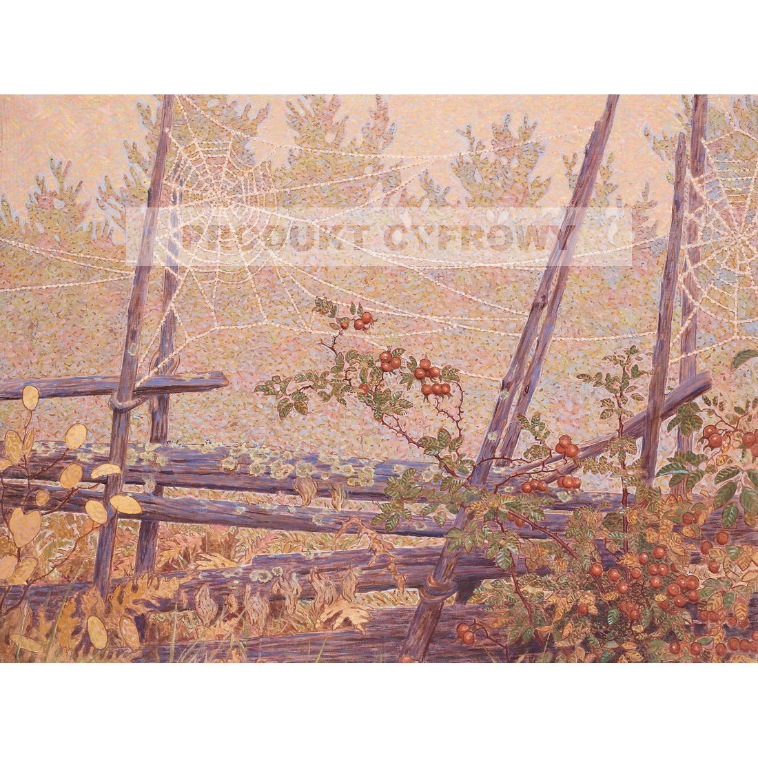 Gustaf Fjaestad Jesienny krajobraz — produkt cyfrowy do pobrania