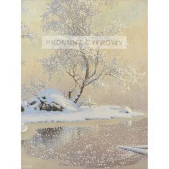 Gustaf Fjaestad Szron — produkt cyfrowy do pobrania