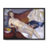 William Glackens Akt z jabłkiem 40×30 w RAMIE