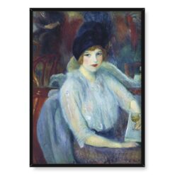 William Glackens Cafe Lafayette 50×70