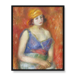William Glackens Dziewczyna w orientalnej sukni 40×50