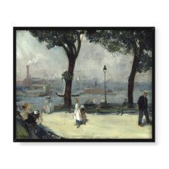 William Glackens East River Park 50×40