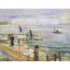 William Glackens Falochrony w Bellport — produkt cyfrowy do pobrania