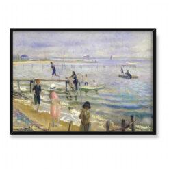 William Glackens Falochrony w Bellport 70×50