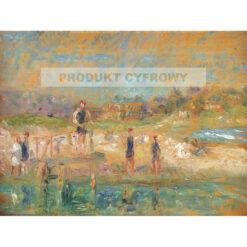 William Glackens Kąpiące się — produkt cyfrowy do pobrania