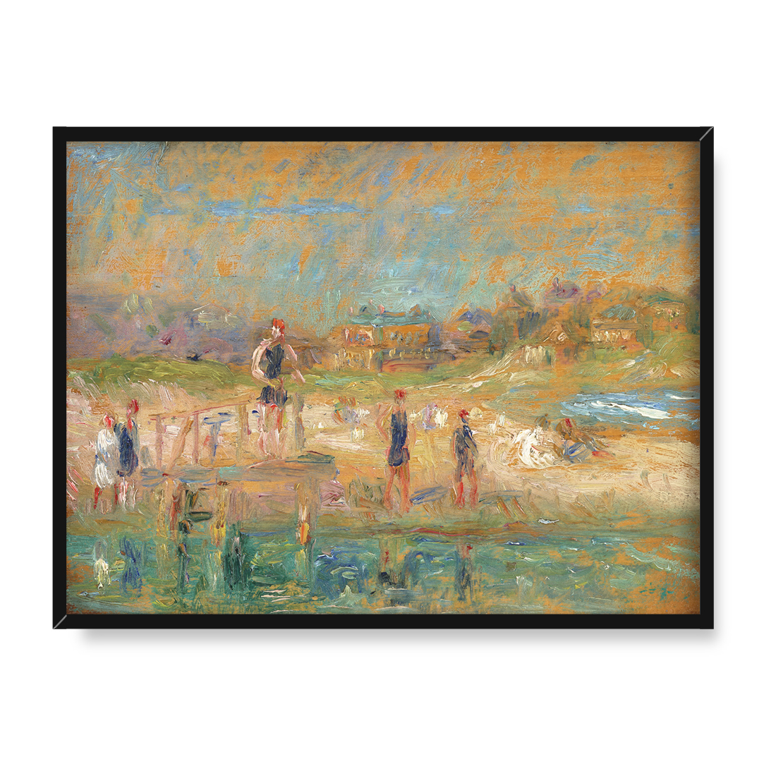 William Glackens Kąpiące się 40x30