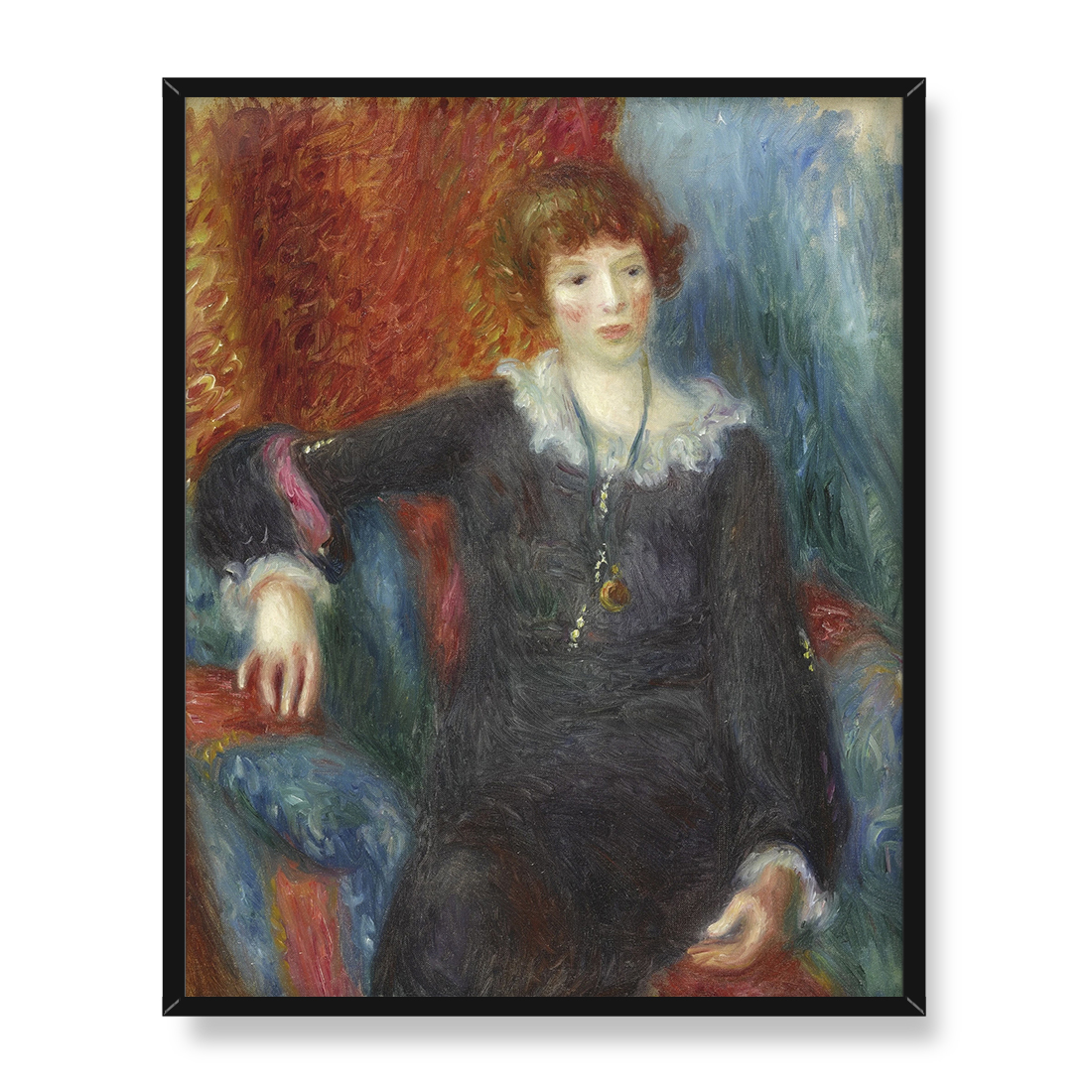 William Glackens Kobieta z zegarkiem 40x50