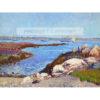 William Glackens Port w Portsmouth New Hampshire — produkt cyfrowy do pobrania