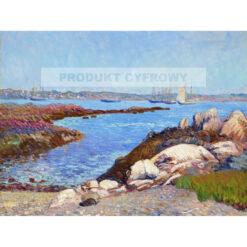 William Glackens Port w Portsmouth New Hampshire — produkt cyfrowy do pobrania