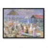 William Glackens Scena na plaży New London 70×50