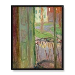 William Glackens Widok parku 40×50