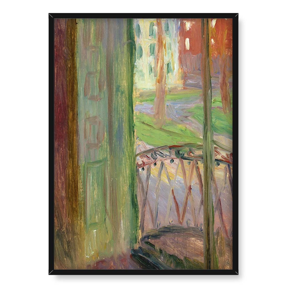 William Glackens Widok parku 50x70