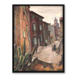 Abraham Neumann Agawy w miejskim zaułku 30×40