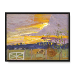 Akseli Gallen Kallela Brama przy domu w Nairobi 40×30