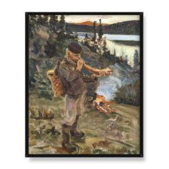 Akseli Gallen Kallela Chłopiec pasterz z Paanajarvi 40×50