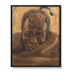 Akseli Gallen Kallela Czający się Masaj 40×50