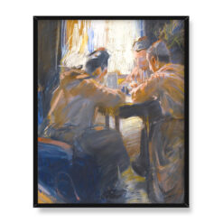 Akseli Gallen Kallela Grający w karty 40×50