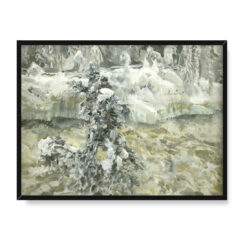 Akseli Gallen Kallela Imatra zimą 40×30