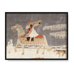 Akseli Gallen Kallela Kalevala Kullervo wyrusza na wojnę 2 40×30