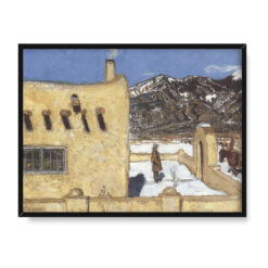 Akseli Gallen Kallela Nasz dom w Taos 40×30