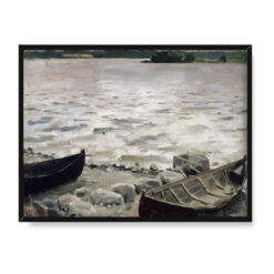 Akseli Gallen-Kallela Łódź żałobna 40×30