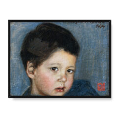 Akseli Gallen-Kallela Portret Kaius Jorma Gallen 40×30
