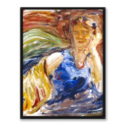 Akseli Gallen Kallela Portret Phyllis Sjostrom 30×40