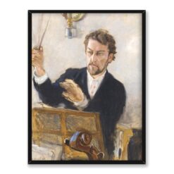 Akseli Gallen Kallela Portret Roberta Kajanusa dyrygującego 30×40