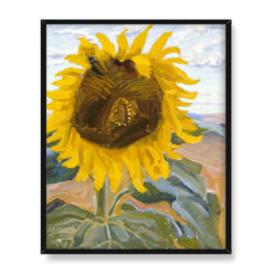 Akseli Gallen Kallela Słonecznik na sawannie w Nairobi 40×50