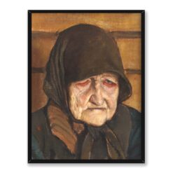 Akseli Gallen Kallela Stara kobieta 30×40