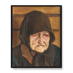 Akseli Gallen Kallela Stara kobieta 40×50