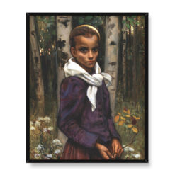 Akseli Gallen Kallela Studium dziewczynki 40×50