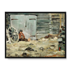 Akseli Gallen-Kallela W słońcu 40×30