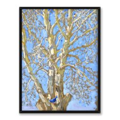 Akseli Gallen Kallela Wierzba krucha i błękitny ptak 30×40