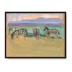 Akseli Gallen-Kallela Zebry 40×30