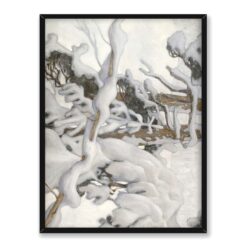 Akseli Gallen-Kallela Zima 30×40