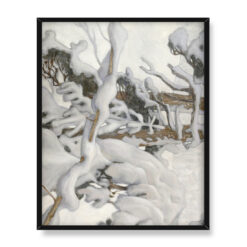 Akseli Gallen-Kallela Zima 40×50