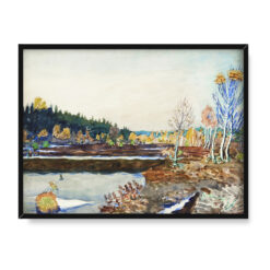 Axel Sjoberg Jezioro 40×30