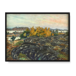 Axel Sjoberg Pożółkłe osiki 40×30