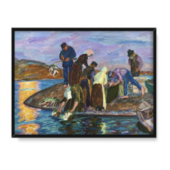 Axel Sjoberg Ryba jest ważona 40×30