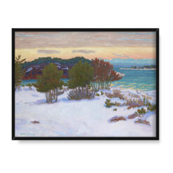 Axel Sjoberg Zima w archipelagu 40×30