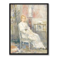 Berthe Morisot Alice Gamby w salonie 30×40