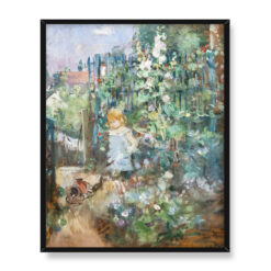 Berthe Morisot Dziecko wśród malw 40×50