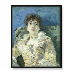 Berthe Morisot Dziewczyna na kanapie 40×50