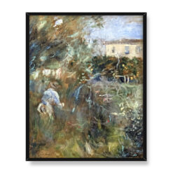 Berthe Morisot Kobieta w ogrodzie Villa Arnulphi 40×50