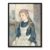 Berthe Morisot Młoda dziewczyna w fartuszku 30×40